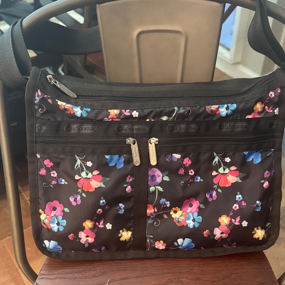 LeSportsac Multicolor Floral Crossbody Bag